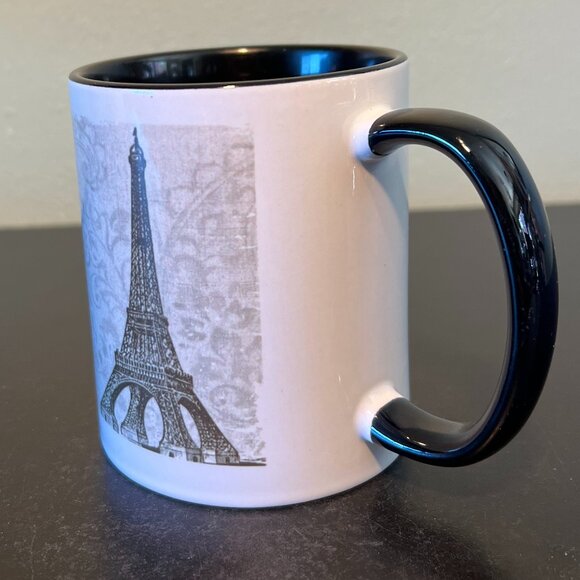 Eiffel Tower PARIS FRANCE Ceramic Souvenir Mug ~ Parisian Landmark ~ Europe - Picture 2 of 8